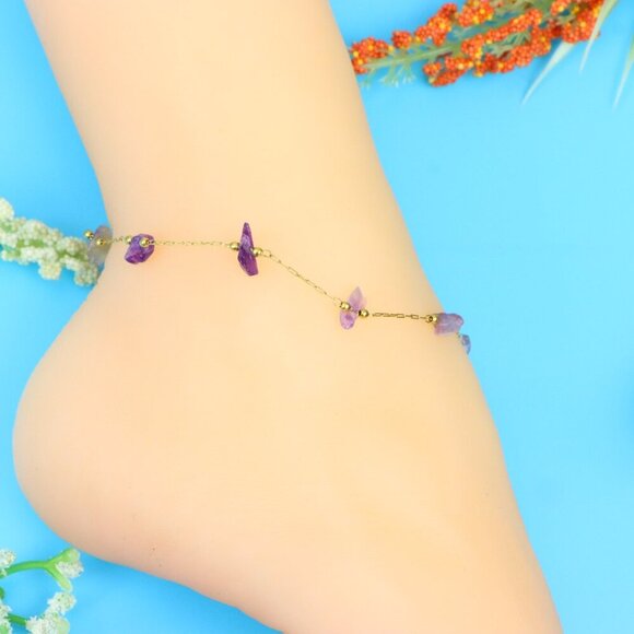 Elegant Handmade Anklet – Perfect for Women & Girls | Ideal Gift Option, DYC1796 - Picture 1 of 8